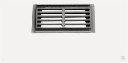 Изображение товара Решетка колосниковая для печи чугун литье 345х160 мм 4,1 кг