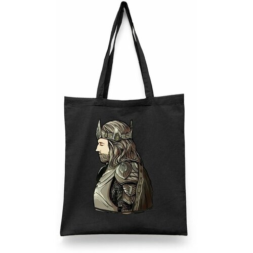 фото Сумка шоппер каждому своё, черный