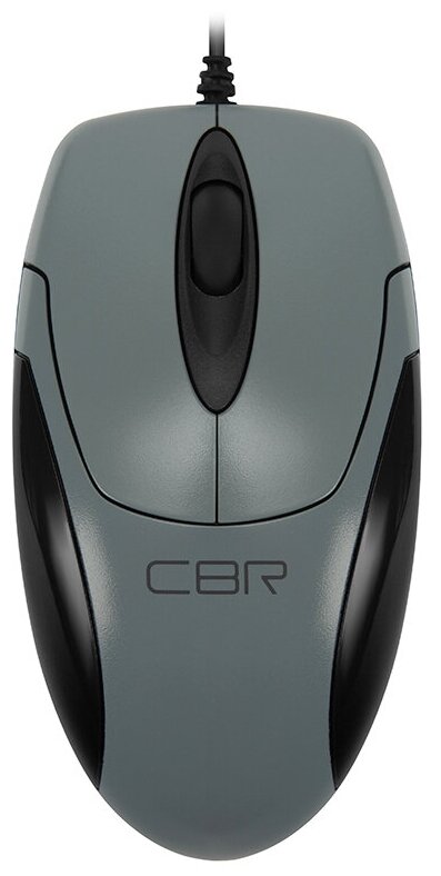 Мышь CBR CM302 Grey оптика, бесшумное нажатие, USB .