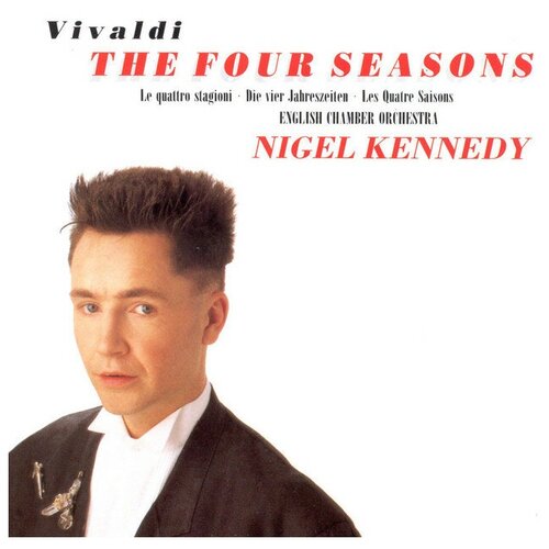 Vivaldi: The Four Seasons. Nigel Kennedy (Vinyl) виниловая пластинка евгения лисицына антонио вивальди 1678 1741 времена года четыре концерта для скрипки с оркестром lp