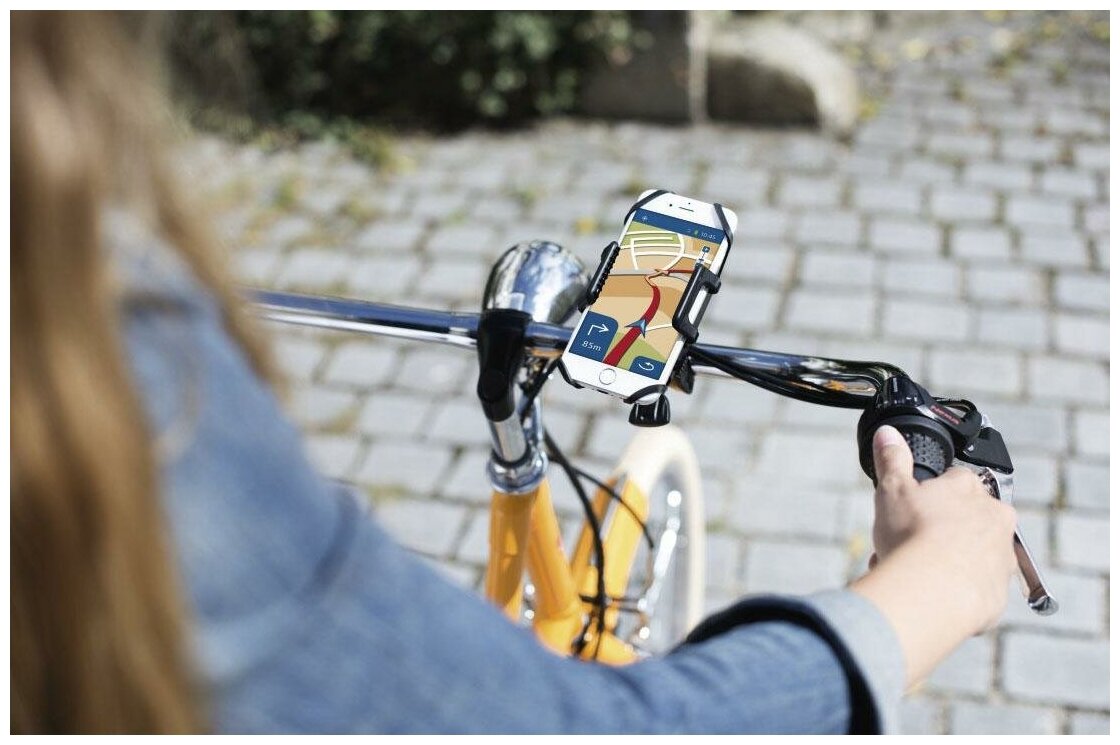 Держатель HAMA Universal Smartphone Bike Holder (00178251), черный - фото №9