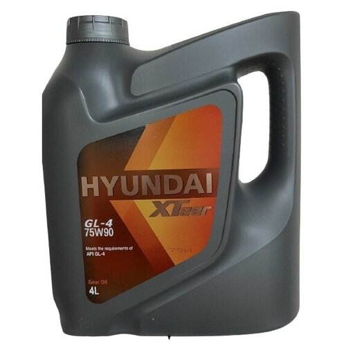 Трансмиссионное масло универсальное hyundai xteer gear oil-4 75w90, 4 л, api gl-4, HYUNDAI XTEER 1041435 (1 шт.)