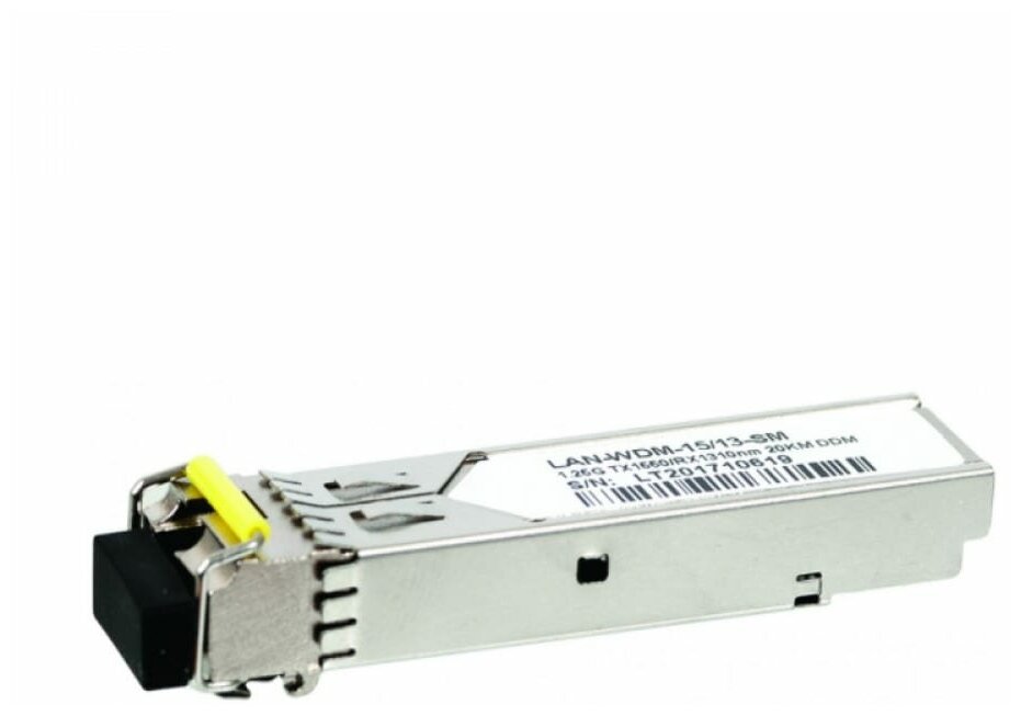 Модуль SFP Lanmaster LAN-WDM-15/13-20-SM BIDI  1.25G 1550nm / 1310nm 20 km LC DDM