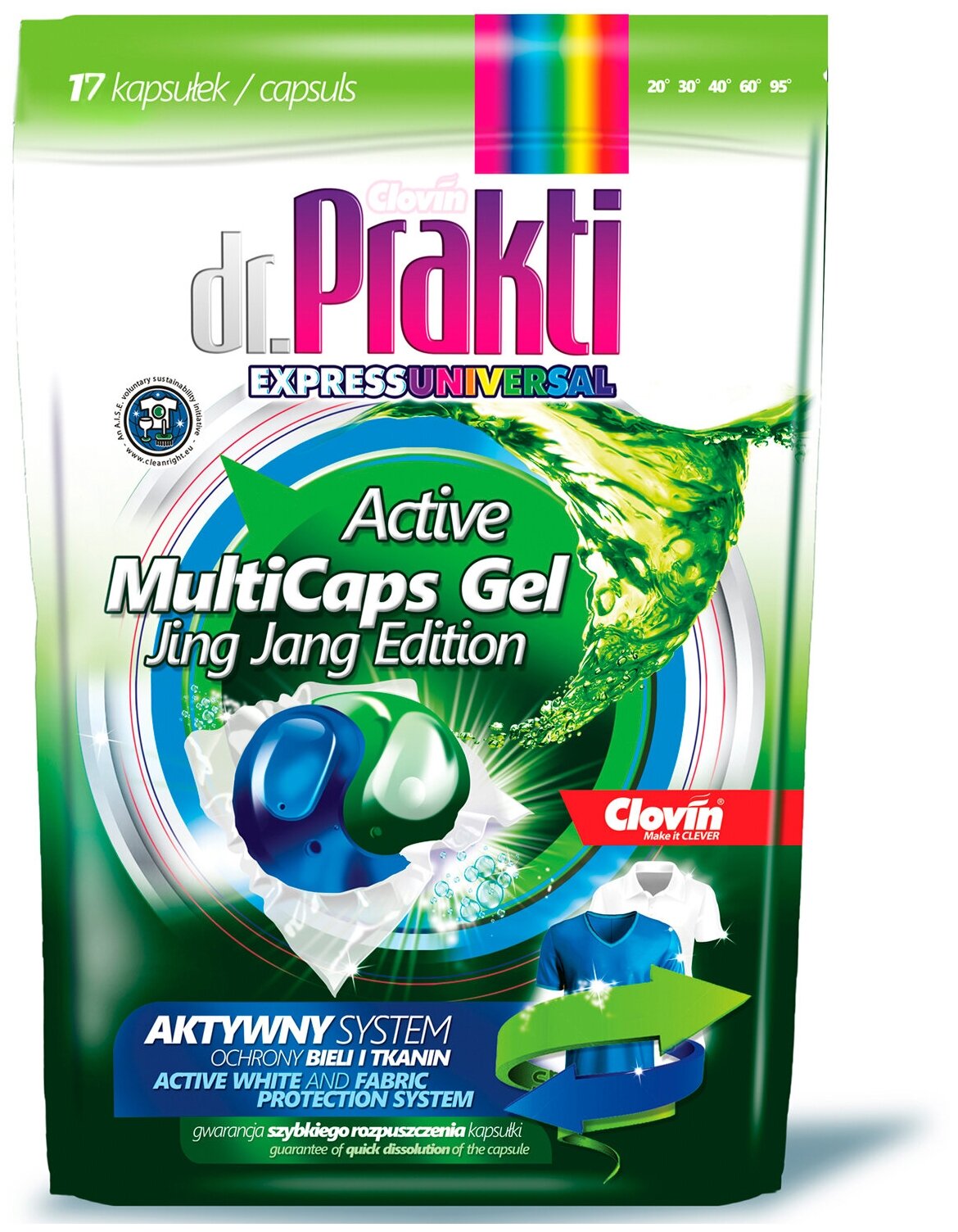 Dr.Prakti капсулы Express Universal Duo caps (MultiCaps Gel) универсальные, пакет, 17 шт.