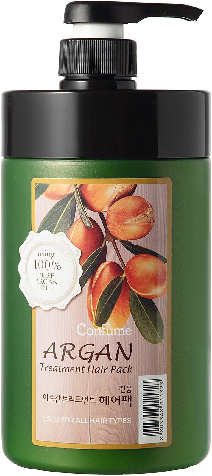 CONFUME Маска для волос Confume Argan Treatment Hair Pack, 1000 мл