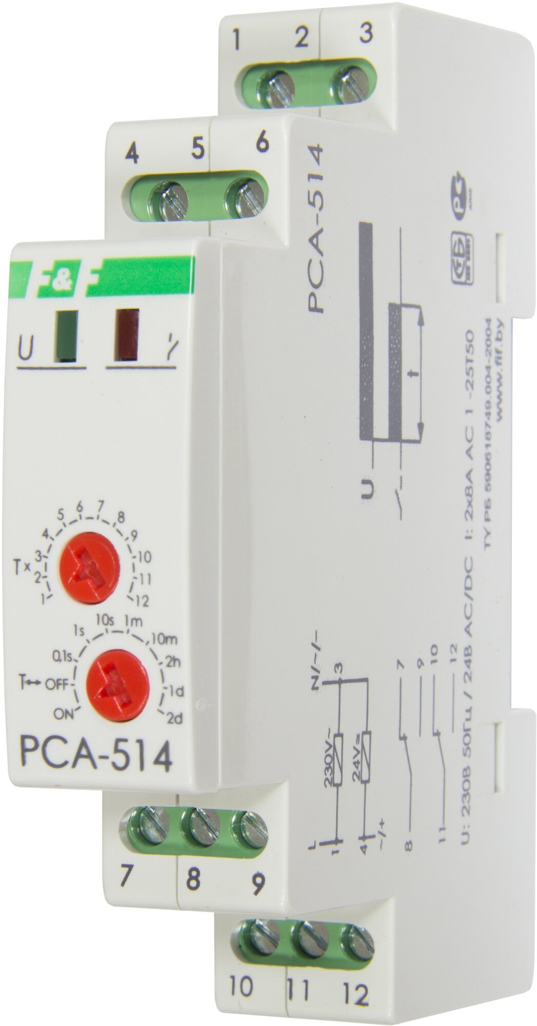 Реле времени PCA-514 задержки выключения ЕА02.001.005