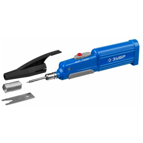 Паяльник ЗУБР Профессионал 55410_z01 беспроводной на батарейках высокотемпературное жало 3xAA 6Вт 99200₽