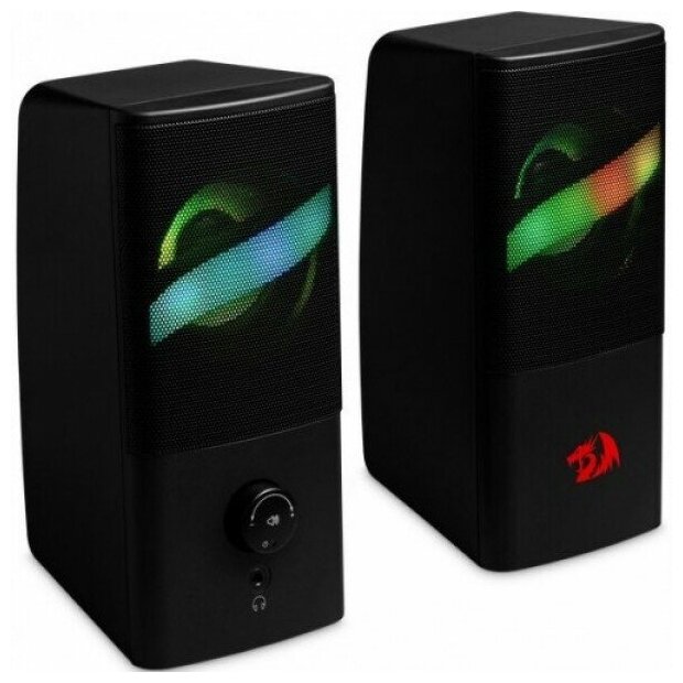 Акустическая система 2.0 REDRAGON Air, 6Вт, USB, черный