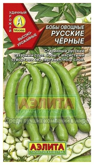 Бобы "Аэлита" Русские черные 10г