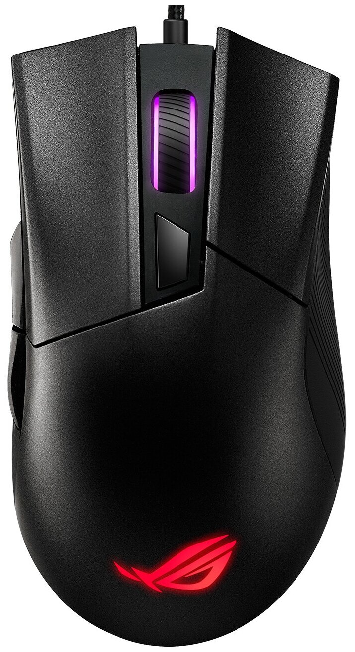 Мышь ASUS P507 ROG GLADIUS II CORE//MS,3327,6 BUTTONS,6200PI