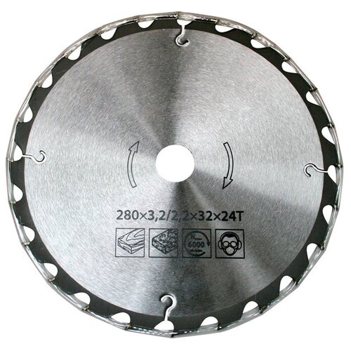 Пильный диск BELMASH 280х3,2/2,2х32ММ 24Т, RD052A