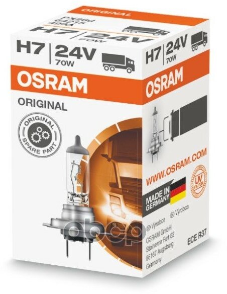 Лампа H7 24V-70W (Px26d) Original Line Osram арт. 64215