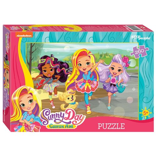 Пазл Step puzzle Sunny Day (95105), 260 дет., разноцветный макси пазл step puzzle 24 элемента sunny day 5432249