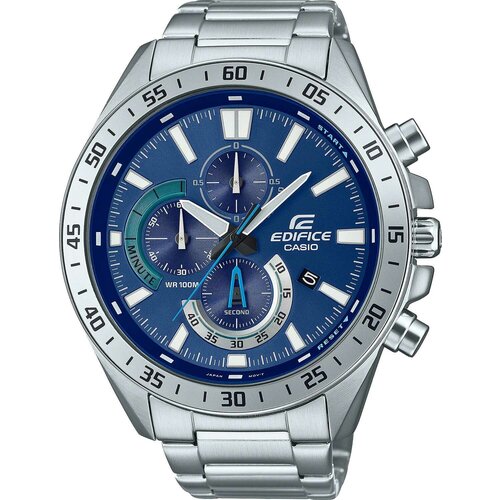 Наручные часы CASIO Edifice, серебряный часы casio efv 620d 2avuef