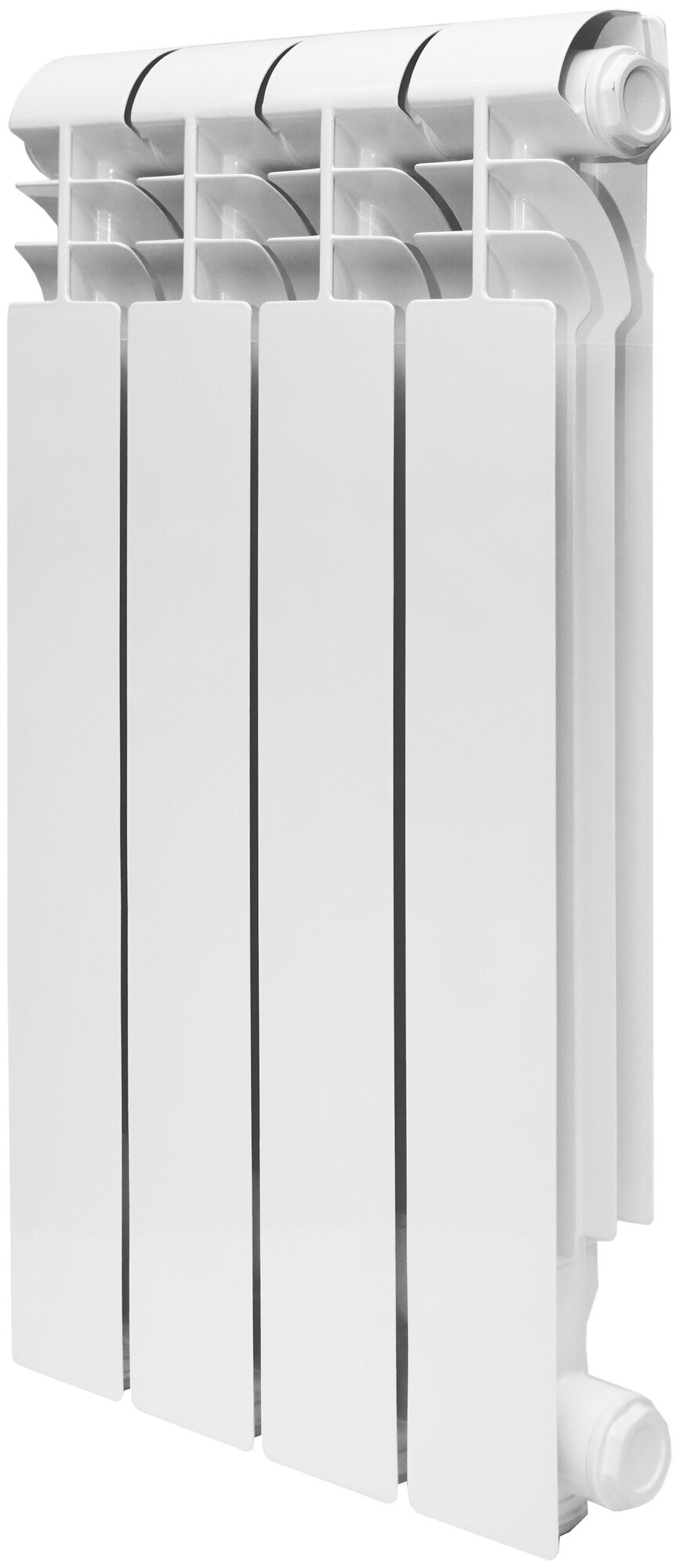 Радиатор алюминиевый Konner Lux, 6 секций, 500/80