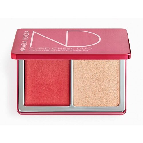 Natasha Denona Cupid Cheek Duo Cream Blush & Highlighter - Палетка для макияжа кремовые румяна , хайлайтер, 17 g