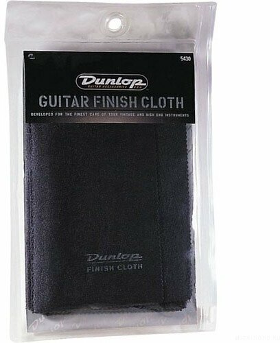 DUNLOP 5430 Guitar Finish Cloth салфетка для полировки деки, микрофибра