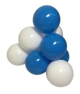 Комплект шариков Hotenok Облака (150 шт: голубой и белый) для сухого бассейна, sbh134-150 - фотография № 3