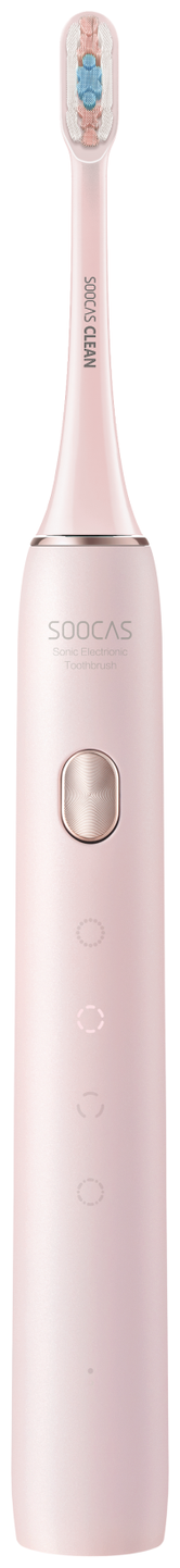 Электрическая зубная щетка Xiaomi (Mi) SOOCAS Electric Toothbrush (X3U Pink) (Футляр + 3 насадки) GLOBAL, розовая