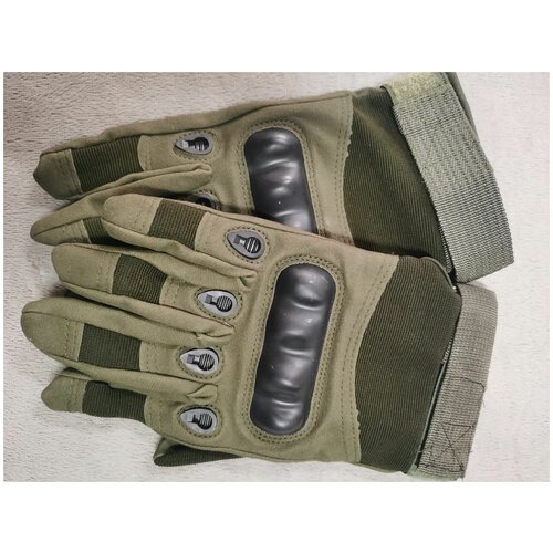 фото Тактические перчатки/ перчатки для охоты. перчатки для спорта/ удлинённые с липучкой для стрельбы/ зелёные moocie