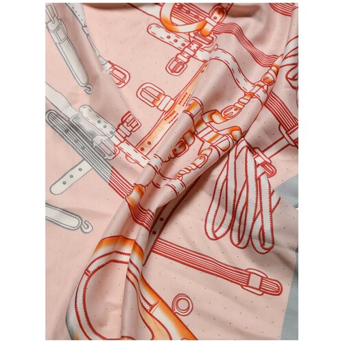 фото Платок basconi,90х90 см, розовый