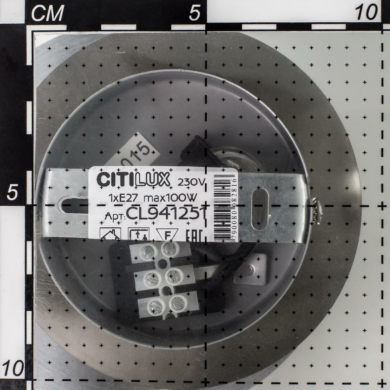 Светильник Citilux Шар CL941301, E27, 100 Вт, кол-во ламп: 1 шт., кол-во светодиодов: 1 шт., цвет: антрацит - фотография № 11