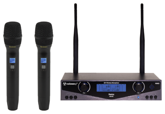 Radiowave UHM-802 радиосистема с 2 ручным микрофоном