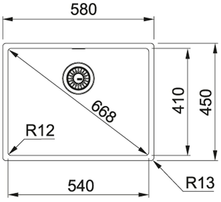 Мойка кухонная Franke BX 210-54 - фотография № 2