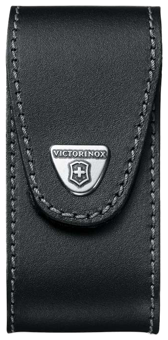 Чехол на ремень VICTORINOX для ножа 111 мм WorkChamp XL (0.9064. XL), кожаный, чёрный 4.0524. XL