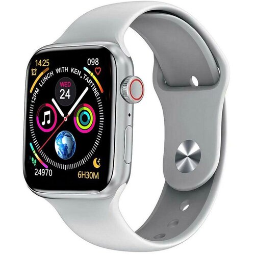 Умные смарт часы Х8 PRO Smart Watch 45mm Android iOS серые