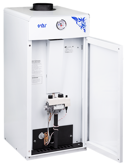 Котел стальной газовый АОГВ - 11,6 С «Очаг» - Премиум