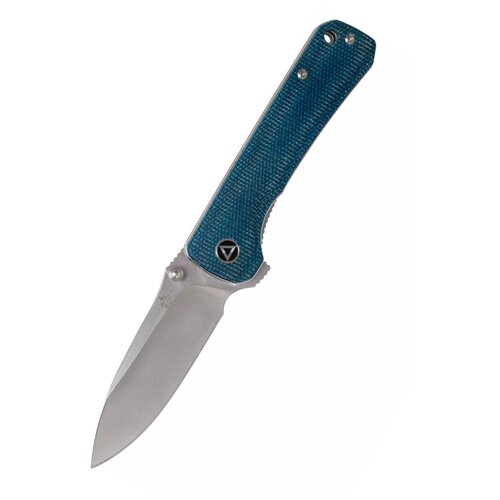 QSP Hawk (сталь 14C28N) blue нож hawk sandvik 14c28n micarta blue qs131 i от qsp