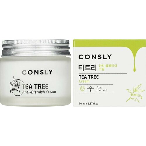 Крем для лица Consly с экстрактом чайного дерева 70мл х 3шт