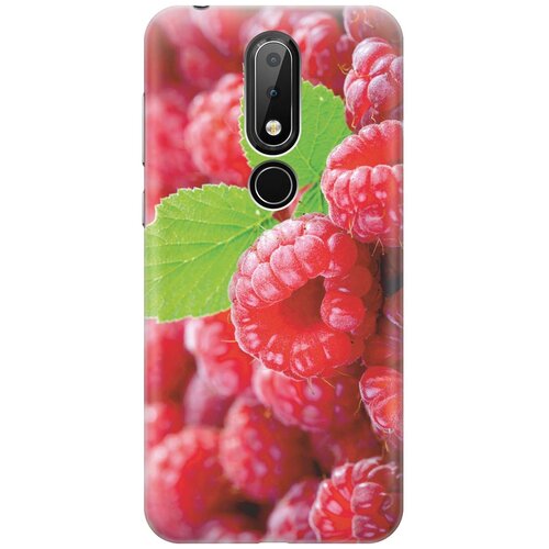 фото Cиликоновый чехол на nokia 6.1 plus / x6 (2018) / нокиа 6.1 плюс / х6 2018 с принтом "малинка" gosso