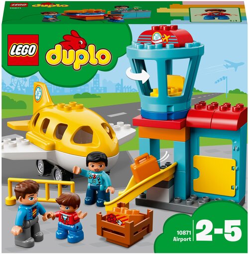 Конструктор LEGO DUPLO 10871 Аэропорт, 29 дет.