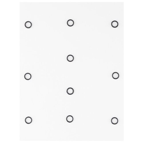 фото Кольцо для бюстгальтера d 6мм (10шт.), cp01-6 d6мм, blitz, черный