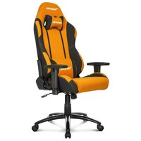 Компьютерное кресло AKRACING Prime игровое, обивка: текстиль, цвет: black/orange