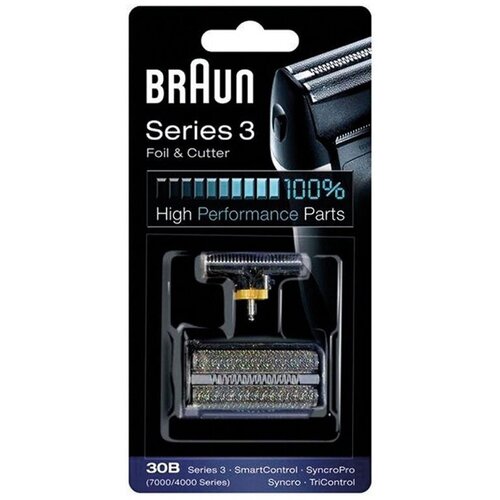 Сетка и режущий блок Braun 30B для электробритв Series 3 сетка и режущий блок 11b для электробритв braun series 1