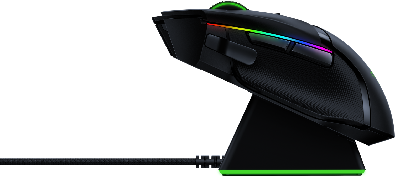 Мышь RAZER Basilisk Ultimate, игровая, оптическая, беспроводная, USB, черный [rz01-03170100-r3g1] - фото №11