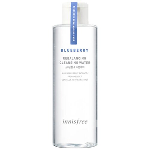 Innisfree вода очищающая балансирующая Blueberry Rebalancing Cleansing Water, 200 мл