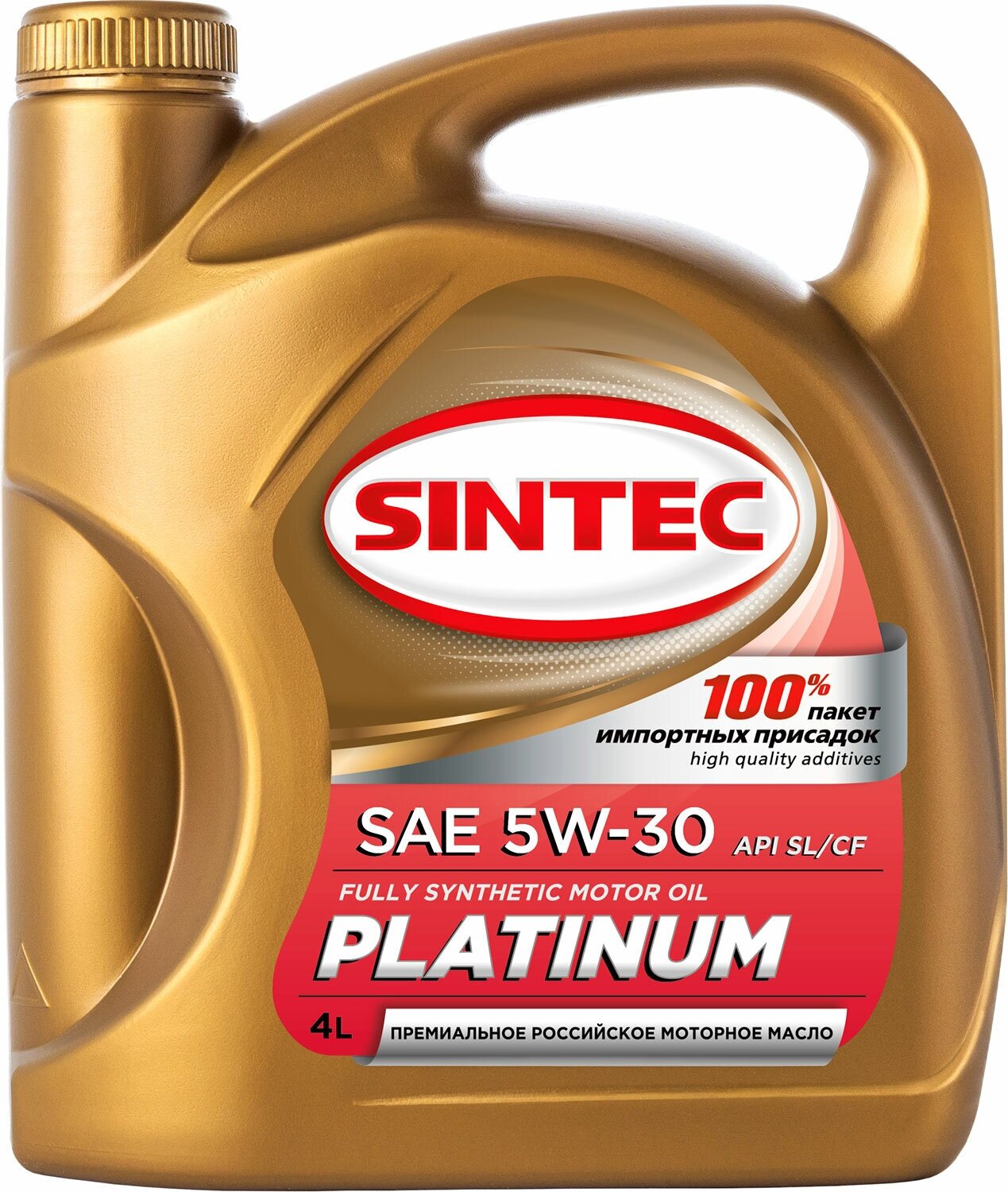 Масло синтетическое Sintec Platinum Api SL/CF 5W-30 4л