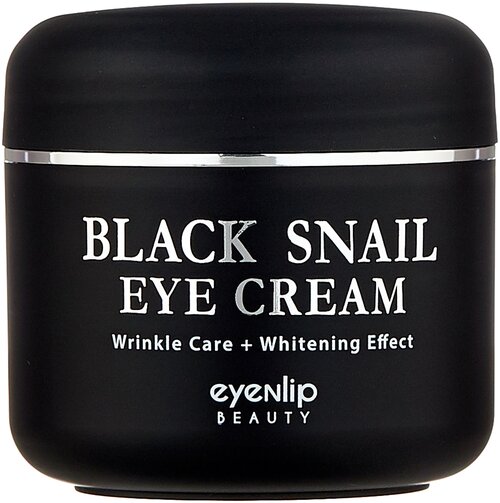 Eyenlip крем для кожи вокруг глаз многофункциональный с муцином черной улитки Black Snail Eye Cream