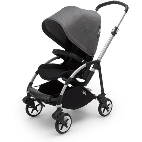 фото Коляска прогулочная bugaboo bee 6 шасси alu (alu/grey/black)