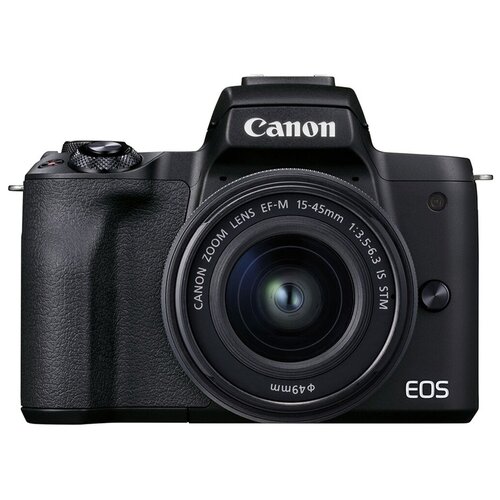 Фотоаппарат Canon M50 Mark II Kit EF-M 15-45mm F/3.5-6.3 IS STM, черный