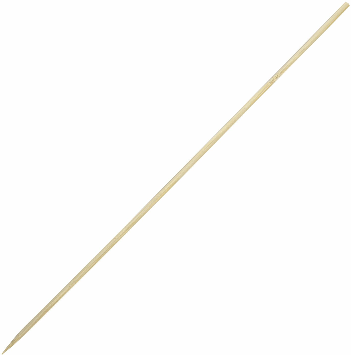Шпажки-шампуры для шашлыка бамбуковые 300 мм, 100 штук, белый аист, 607571 - фотография № 8