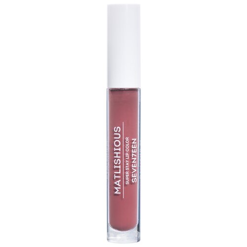 Купить Жидкая помада-блеск для губ Seventeen Matlishious Super Stay Lip Color т.03 4 мл, розовый