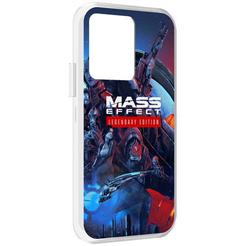 Чехол MyPads Mass Effect Legendary Edition для Vivo iQOO 10 задняя-панель-накладка-бампер чехол mypads mass effect legendary edition для motorola moto g32 задняя панель накладка бампер