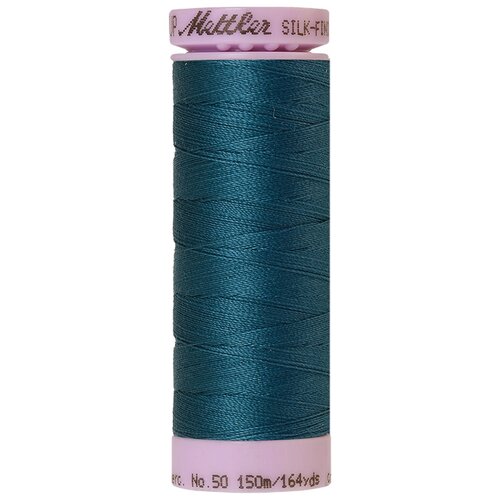 Нить для машинного квилтинга SILK-FINISH COTTON 50, 150 м 100% хлопок 0761 Mallard ( 9105-0761 )