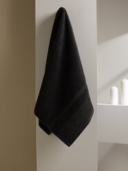 Полотенце Linens Brisa для лица, 50х85см, 450 г/м², черный