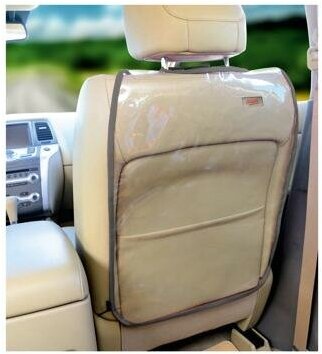 Защита спинки переднего сиденья Siger Safe-3 без карманов прозрачная AZARD ORGS0203 | цена за 1 шт